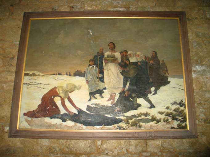 Edouard Le Grand, voeu de Charles de Blois